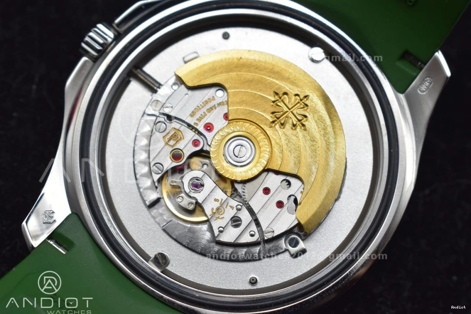 5168G Green 1:1 Green ZF SS Rubber Dial On Aquanaut Strap Best Edition 42mm 324CS 0109